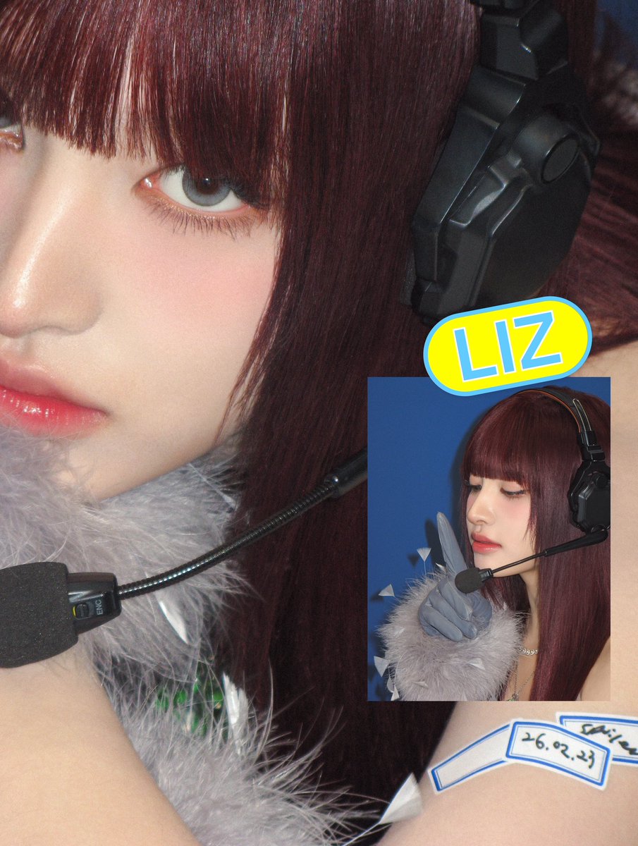 🐈 ⊹ ࣪ ˖ 가장 달콤한 보조개는 그녀, Lizzeu.. ♡ tweet media