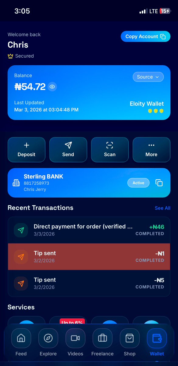 NeocrebLTD's tweet photo. Building @Eloityapp in public: Big seller win shipped! 🔥

Verified sellers now get paid directly to wallet (minus small fee) - no escrow hold! 🚀 Unverified? Still protected for buyer safety.

Waitlist open: https://t.co/Kw4dOgHdKa

#BuildInPublic #Eloity #FintechNG https://t.co/zH7KrGRjMz