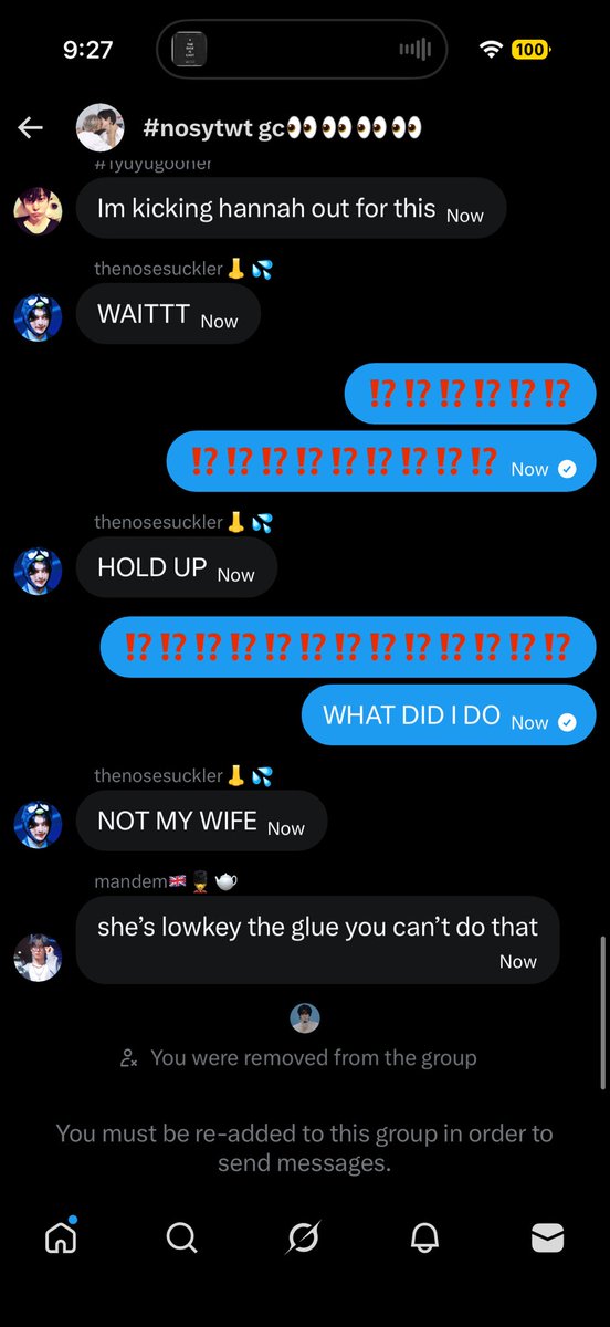 nahnahtwt's tweet image. first time getting #kicked now what