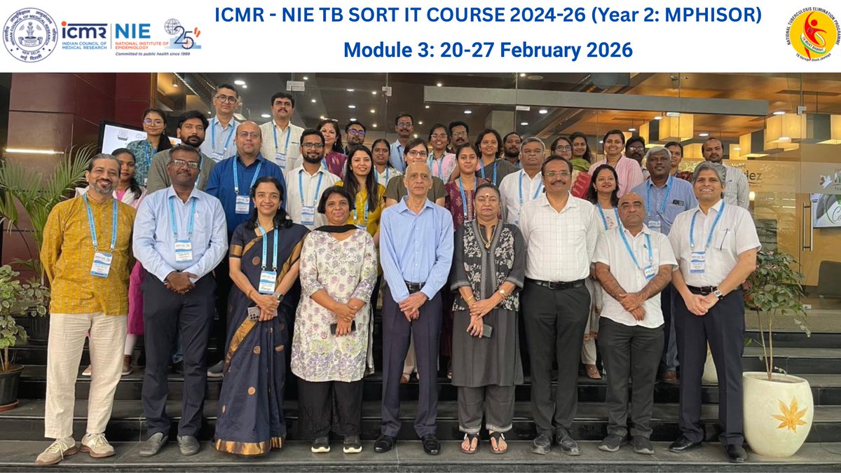 ICMR National Institute of Epidemiology tweet media