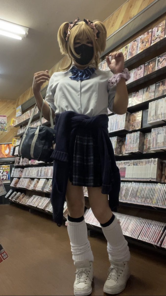 megumi_josou3's tweet photo. #女装
#制服 https://t.co/If0UbdOJcq