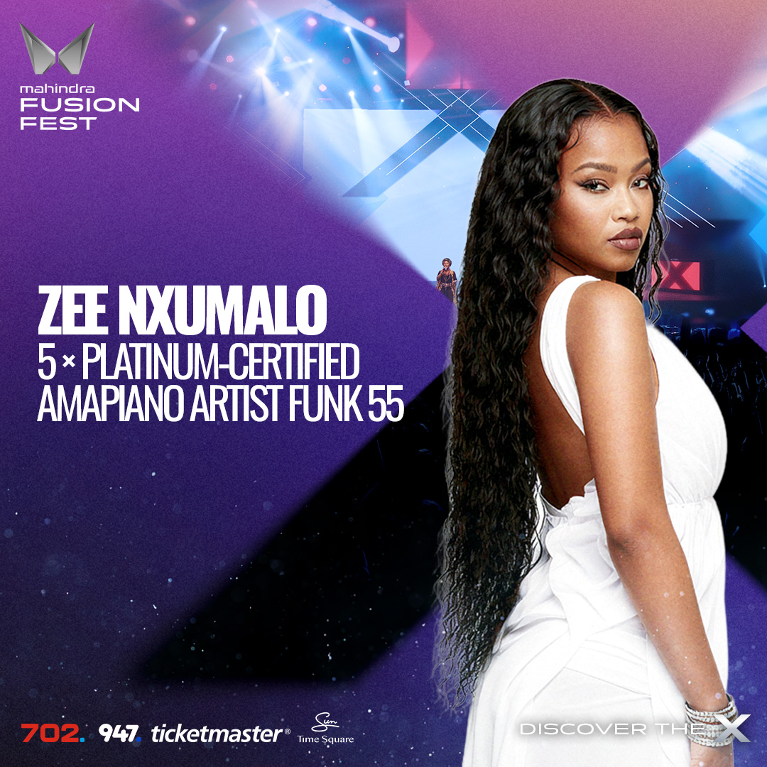 Mahindra_SA's tweet photo. #MahindraFusionFest brings Yanos x Maskandi to one stage 🔥

@ZeeNxumaloZA, @DaliWongaSA, @FOCALISTIC &amp; @khuzani_khuba live at SunBet Arena.

Get your tickets on @TicketmasterZA : https://t.co/BVax1gQYc4

#DiscoverTheX https://t.co/0cyGH4fgaM