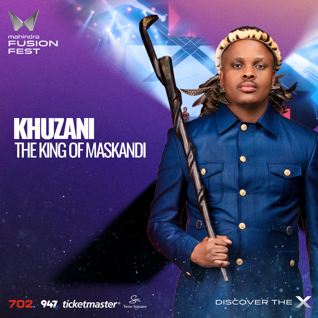 Mahindra_SA's tweet photo. #MahindraFusionFest brings Yanos x Maskandi to one stage 🔥

@ZeeNxumaloZA, @DaliWongaSA, @FOCALISTIC &amp; @khuzani_khuba live at SunBet Arena.

Get your tickets on @TicketmasterZA : https://t.co/BVax1gQYc4

#DiscoverTheX https://t.co/0cyGH4fgaM