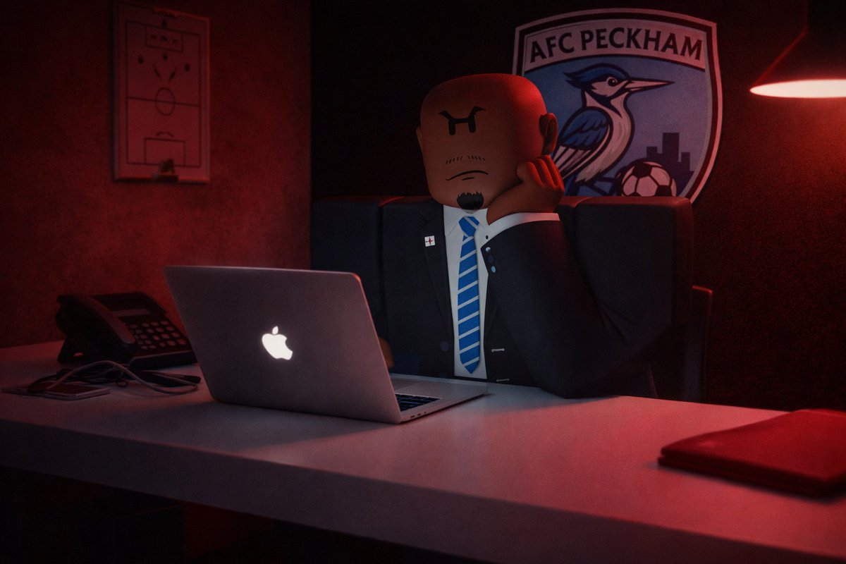 Peckham_AFC's tweet photo. BUSY AT THE OFFICE.

amindian and his team has been working really hard to try and get A.F.C. Peckham out the mud, finishing 9th place in S2 of RFL. This time his goal is to make things right and replenish the reputation of the club. However, time is ticking...

Will he make it? https://t.co/QyPCr1kiaq