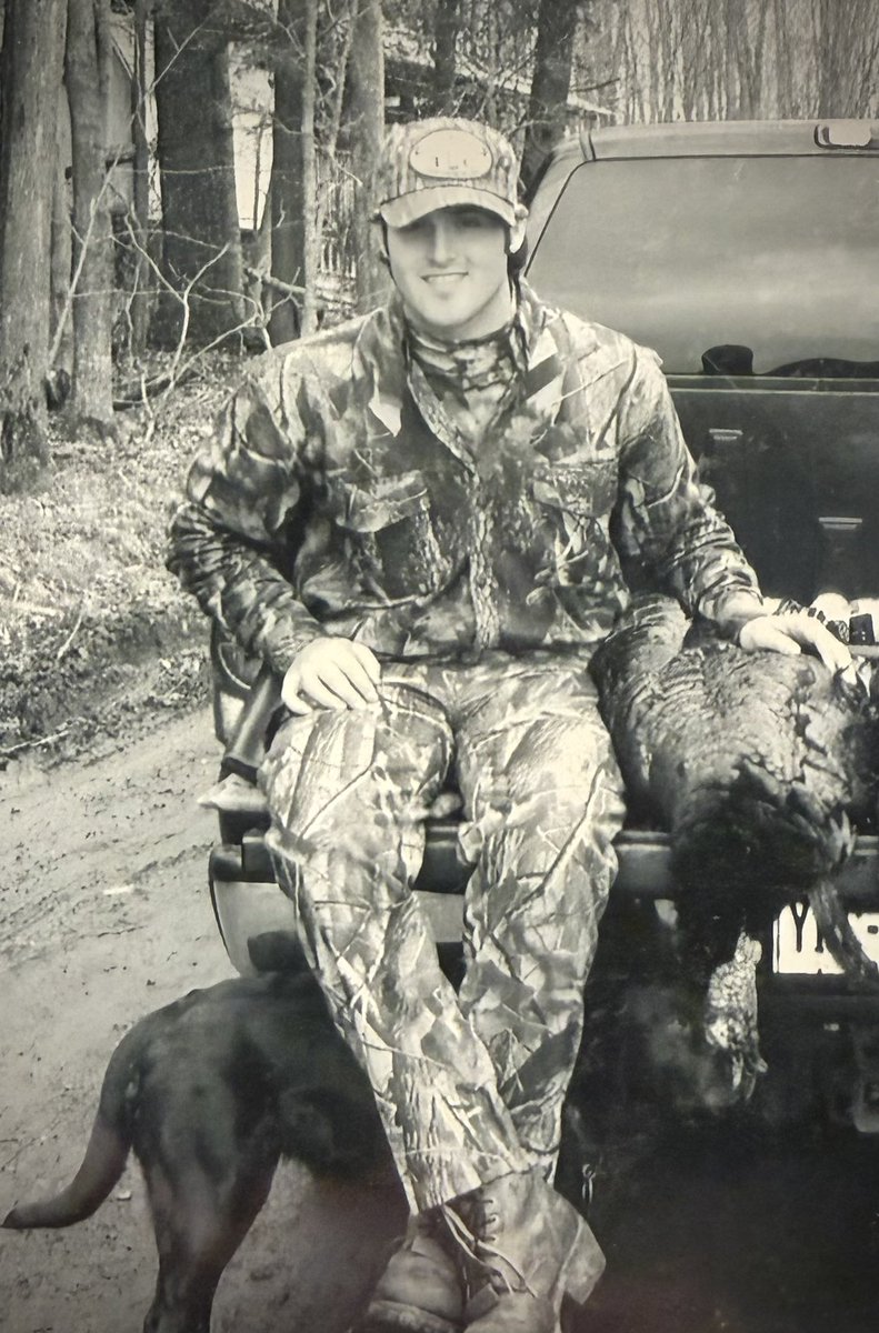 NateHosie's tweet photo. Awesome morning way back before school! Key to success was the crooked cap and soft yelpin may bring it back this spring 😂🦃! #struttin #turkeytuesday https://t.co/X4a4841Luf