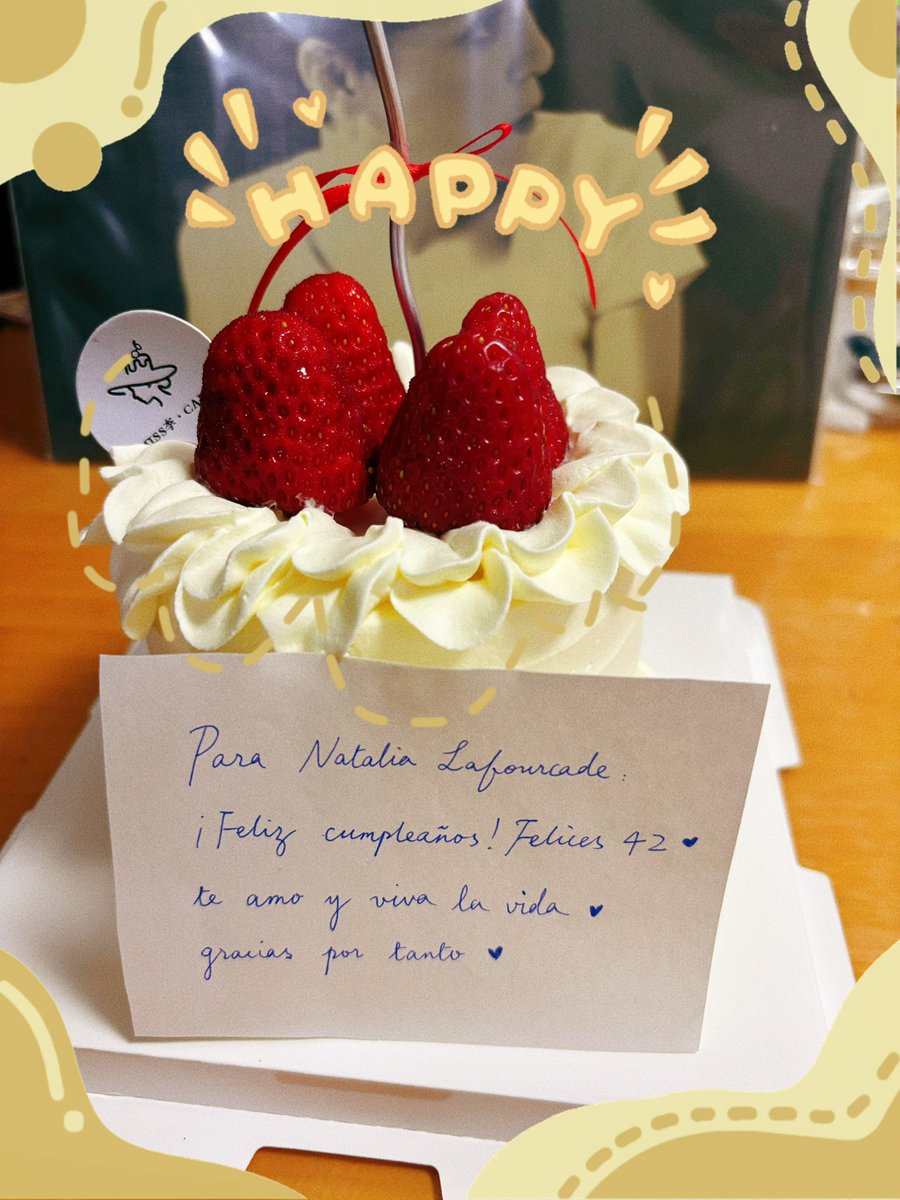 HqqClaire's tweet photo. Felices 42 mi querida Natalia ,aunque ya es un poco tarde, pero mi amor para ti nunca cambia❤️ https://t.co/tbzt4qTQH0