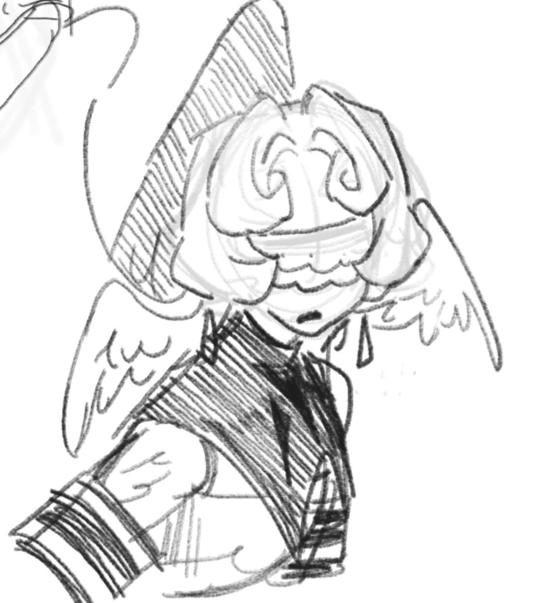 i think i finally got it back, doughael wait for me, i promise to draw you beautifully