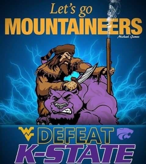 You’ve got this, Mountaineers! Mountaineer Nation is cueing up “Country Roads”! Go get ‘em! ⁦<a href="/WVUhoops/">WVU Men's Basketball</a>⁩