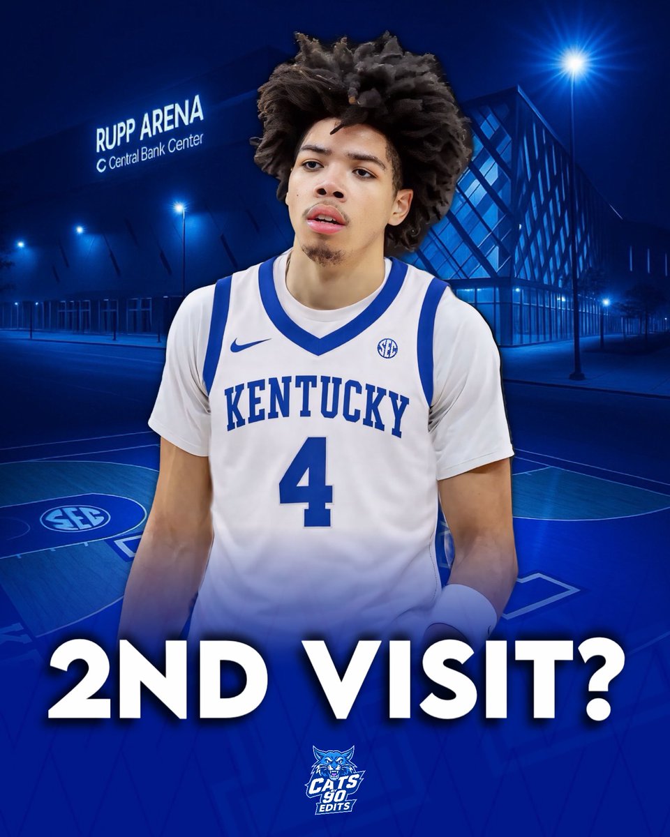 BigBlueDylan's tweet photo. Sounds likely 5⭐️ SF Tyran Stokes will be choosing between Kansas and Kentucky. 
It’s become obvious imo, that he is going to wait and sign at the last minute so he can see how each roster is turning over. 

So Here are the Facts: 

Kansas sits with 4 2026 Commits, While potentially adding 2027 SF Javon Bardwell. 

5⭐️ SF Javon Bardwell (Reclass?) 
5⭐️ PG Taylen Kinney
4⭐️ C Davion Adkins
4⭐️ SF Trent Perry
4⭐️ SG Luke Barnett. 

Tyran Stokes would put them at 6 Freshman, and very deep in NIL to just those 6. Still needing 2-3 other “starters” and a suitable bench. Does KU take that risk? I know their Portal Evals haven’t been the best, but you’d need to hit on these FR even more going this route. Besides Rosario, and hopefully Tiller, who does KU even return? 

Kentucky’s roster retention is definitely more clear. You return a Starting SG, (Chandler) a starting C, (Moreno) and if you do land Stokes, you likely retain a starting PG (Lowe) a bonafide starter at SF, (Williams) maybe you add 1-2 upgrades in portal but the point is, you know what the roster is gonna look like around you, and it’s mostly veteran retention who will only help elevate his game. 

Tyran is also a Signed Nike athlete. Could there be a way to make KU work? Sure. But I can’t imagine Nike wants to see the #1 Recruit, Signed Athlete, wearing Adidas Gear all season, all promos, etc. 

Kentucky has stayed consistently in this recruitment for a reason, they have a strong NIL Offer on the table as @PolacheckKSR has said, and The Nike Connection on their side. It’s hard for me to imagine KU has a stronger NIL package than UK+Nike.

Remember, the Final Signing Period is April 15th, SO he will most likely wait this out to see how each teams roster is turning over, an how each team is hitting the portal.

Reportedly, Tyran is looking to visit Kentucky for a 2nd time soon, so I Wouldn’t count out Kentucky for Tyran Stokes just yet. 

#BBN #KentuckyBasketball