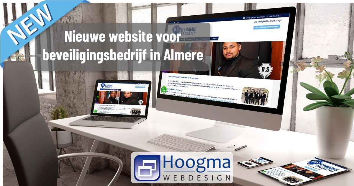 HoogmaWebdesign's tweet photo. 🚨 𝐍𝐢𝐞𝐮𝐰𝐞 𝐰𝐞𝐛𝐬𝐢𝐭𝐞 𝐥𝐢𝐯𝐞 𝐯𝐨𝐨𝐫 𝐃𝐲𝐧𝐚𝐦𝐢𝐜 𝐒𝐞𝐜𝐮𝐫𝐢𝐭𝐲 𝐢𝐧 𝐀𝐥𝐦𝐞𝐫𝐞!
We mochten de website van dit sympathieke beveiligingsbedrijf volledig vernieuwen. 
Bekijk het resultaat in ons portfolio: https://t.co/DXTxPYV4v8

#webdesign #lokalevindbaarheid https://t.co/jrosXGl6vc