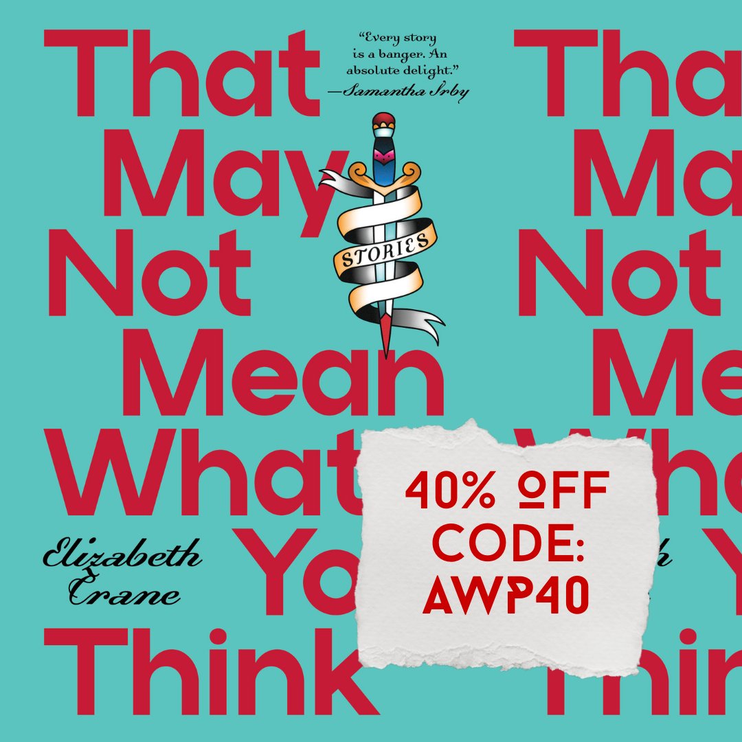 northwesternup's tweet photo. We're celebrating AWP with 40% off! Just use code AWP40 at checkout now through March 8.

Whether its fiction, poetry, essays, or memoirs, there are a ton of new books to explore.

https://t.co/y32SHtaSE6 https://t.co/3BbHW2rW7w