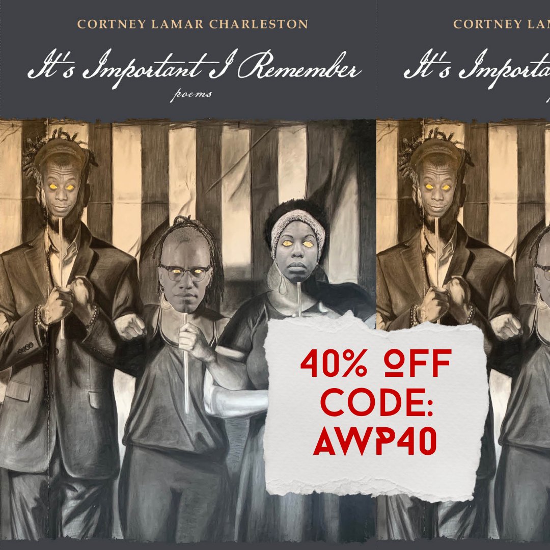 northwesternup's tweet photo. We're celebrating AWP with 40% off! Just use code AWP40 at checkout now through March 8.

Whether its fiction, poetry, essays, or memoirs, there are a ton of new books to explore.

https://t.co/y32SHtaSE6 https://t.co/3BbHW2rW7w