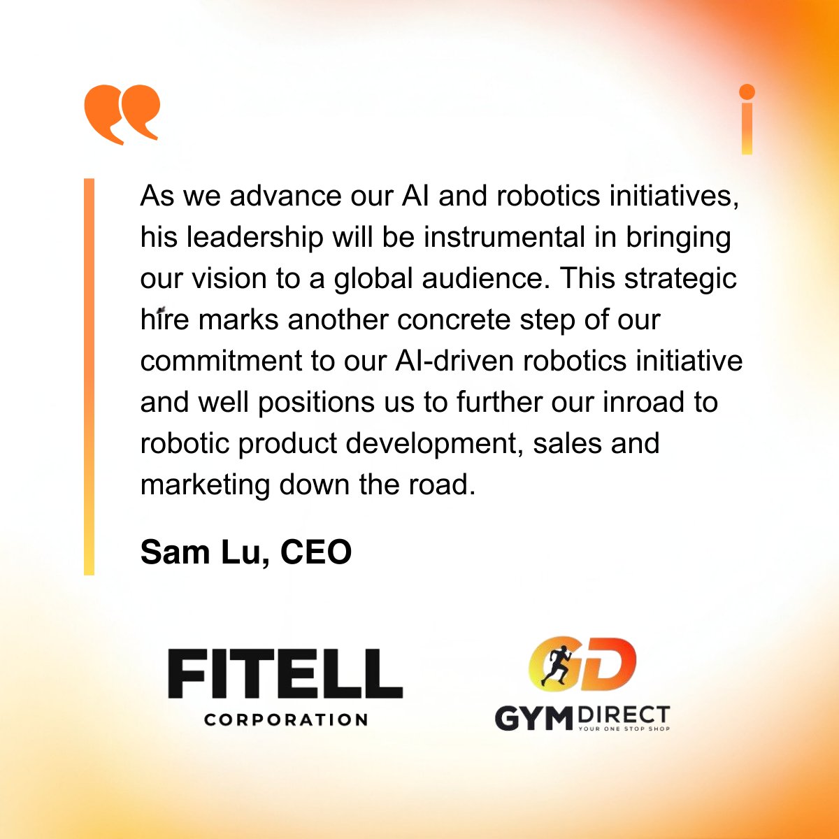 GMEX Robotics (formerly FItell Corporation) tweet media