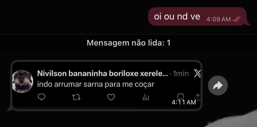 Nivilson bananinha tweet media