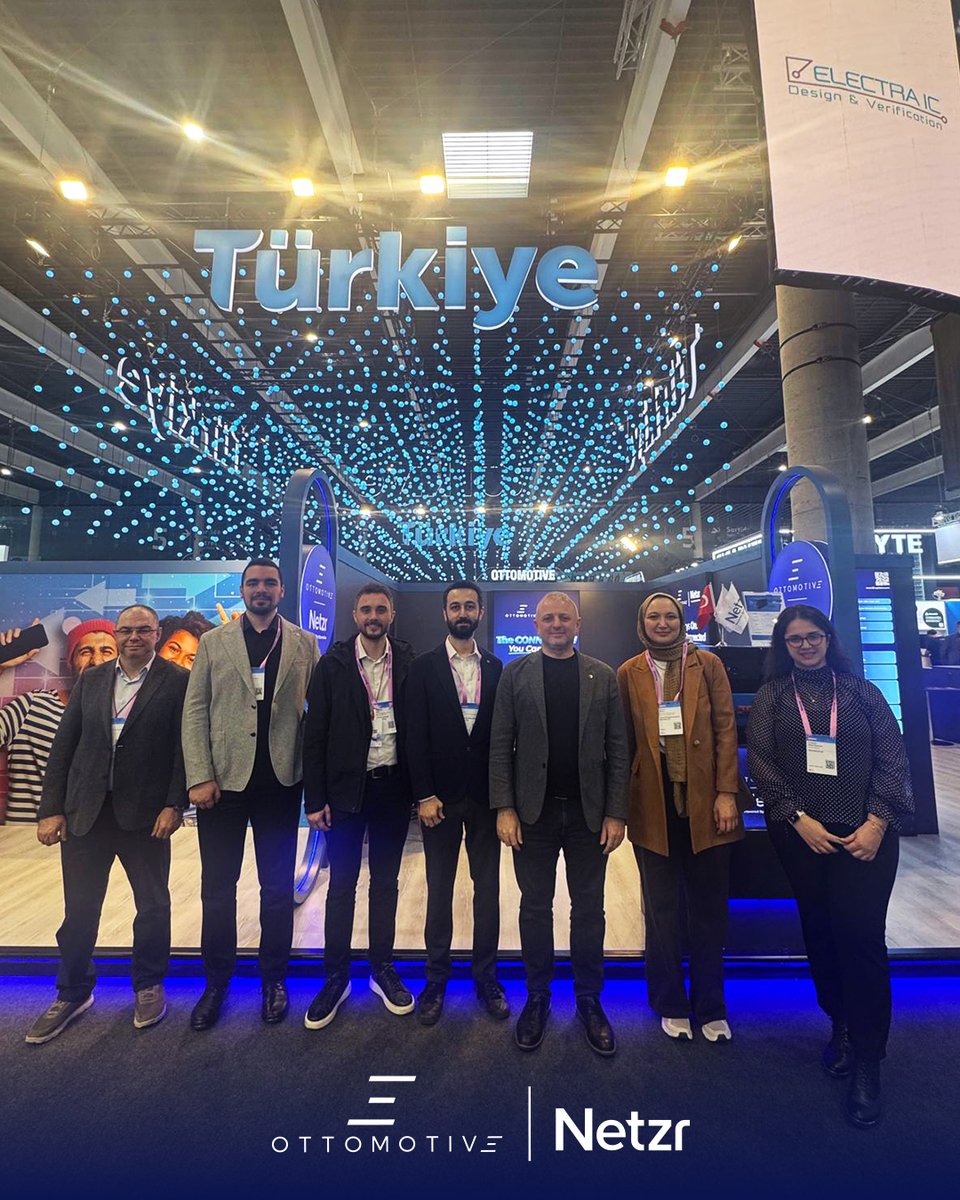 netzrtechnology's tweet photo. MWC Barcelona 2026 – Day 2

A special thanks to the @Turkcell  team for visiting us!

We’re continuing to showcase our advanced energy solutions for next-generation telecom infrastructure at Booth #5F61, Fira Gran Via, Barcelona. https://t.co/yd5BH4ut90