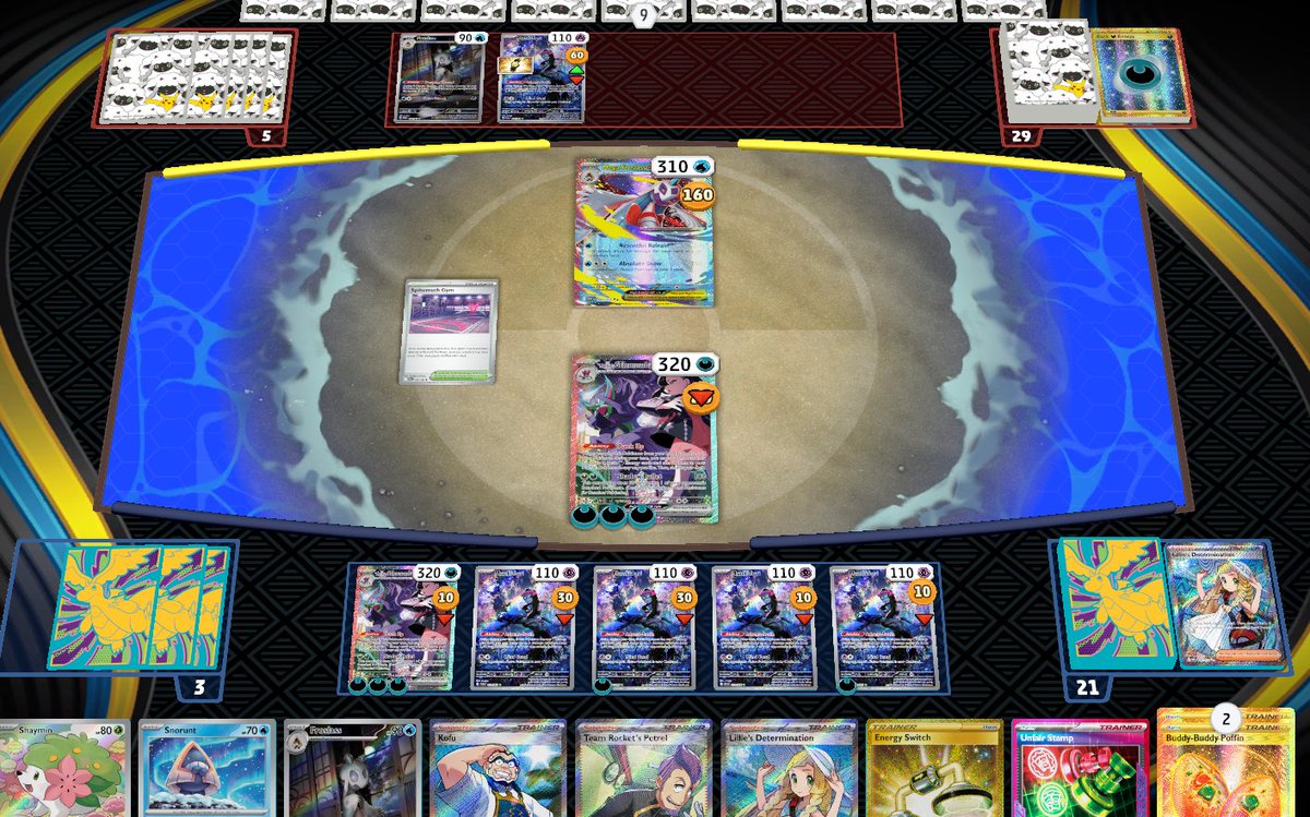 【メノコマシラ王決定戦】
何度やってもオーロンゲの壁は
超えられないんよね・・🌀