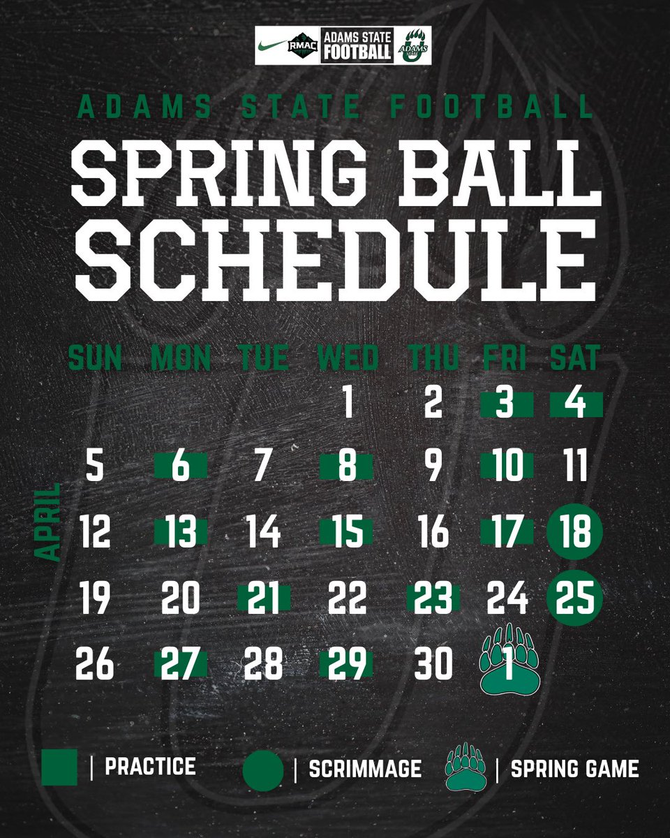 Adams State Football tweet media