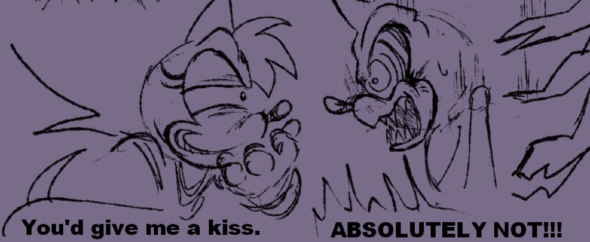 Funny thing that i think is overlooked about earlier Fleetway is that Super Sonic would originally only show up to do a task that Sonic couldn't normally, and would prioritize that over just murdering everyone.
So here's something based on that.
#SonicTheComic #Fleetway #Sonamy