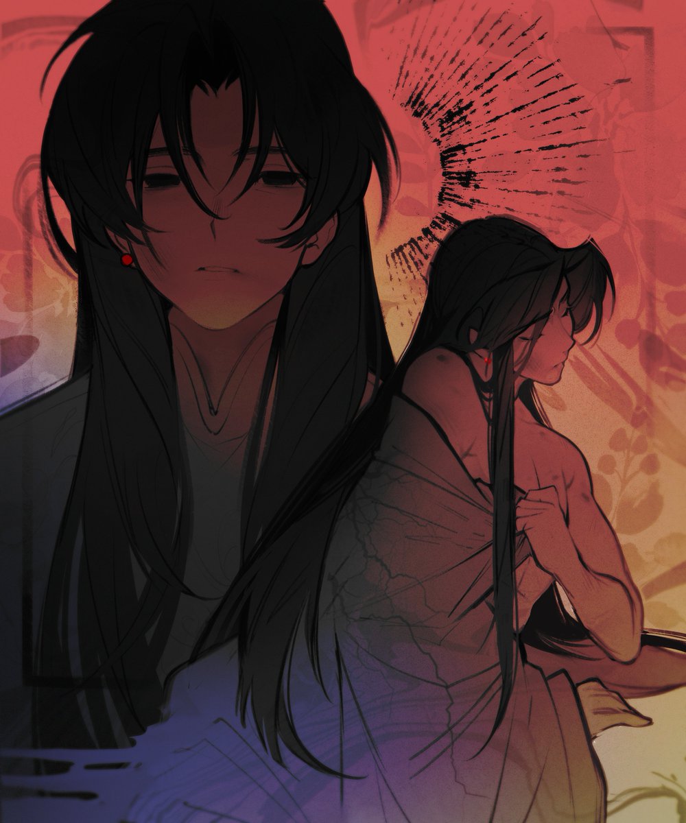 chu fei 
I just had fun with gradient maps 

#2ha #erha #二哈和他的白猫师尊 #art #doodle #CLIPSTUDIO #chuwanning #digitalart