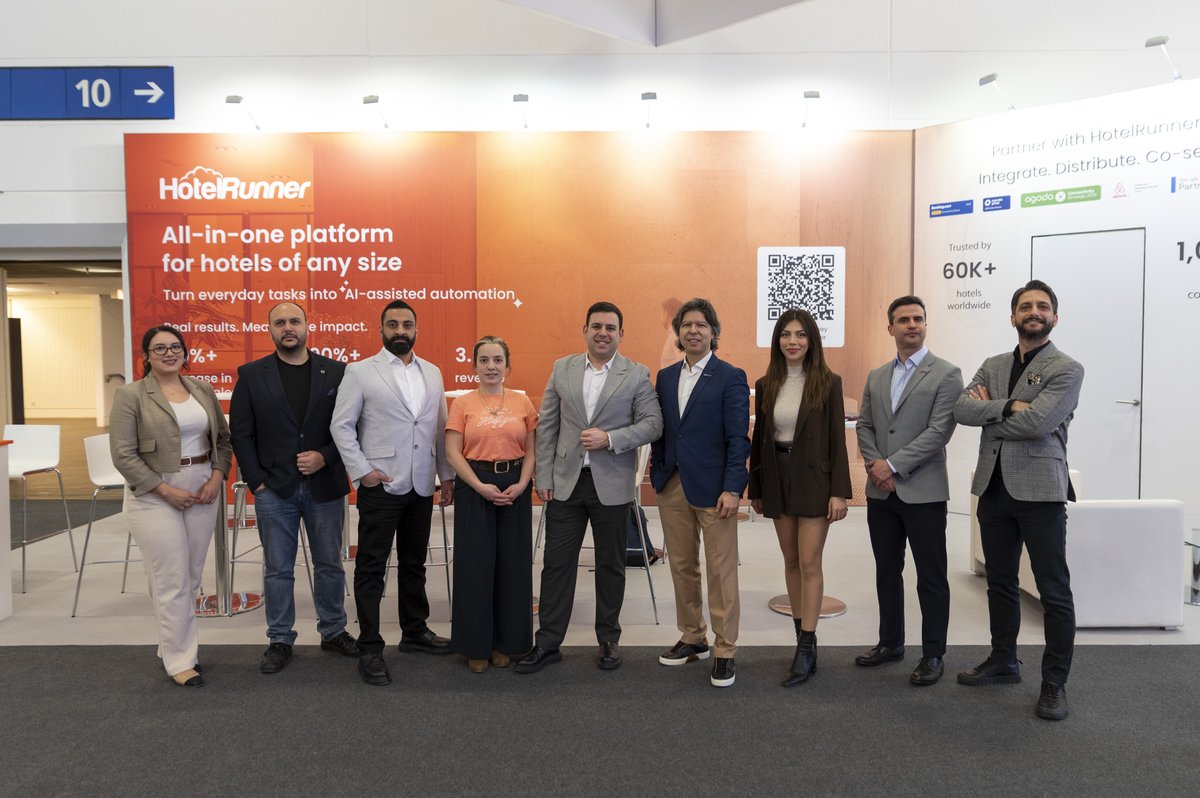 HotelRunner's tweet photo. HotelRunner, Salon 9, Stant 217a’da, yapay zeka destekli çözümlerini sergiliyor. Peki bir sonraki avantaj ne? Daha fazla panel değil; daha hızlı, daha akıllı kararlar. https://t.co/drO8qghgQ3