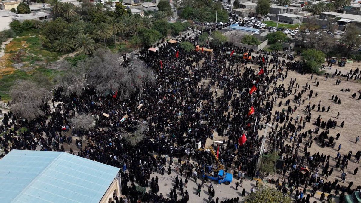 zoo_bear's tweet photo. No. This is not from Indonesia.  The images are of the burial of martyred students in Minab, Iran, by US-Israeli attacks. Here are more images https://t.co/A1NiVxNCcw