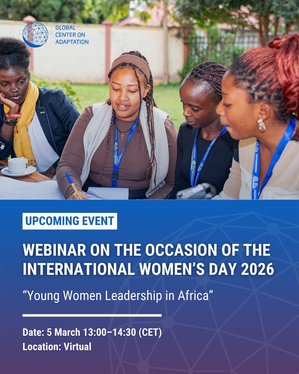 Global Center on Adaptation tweet media