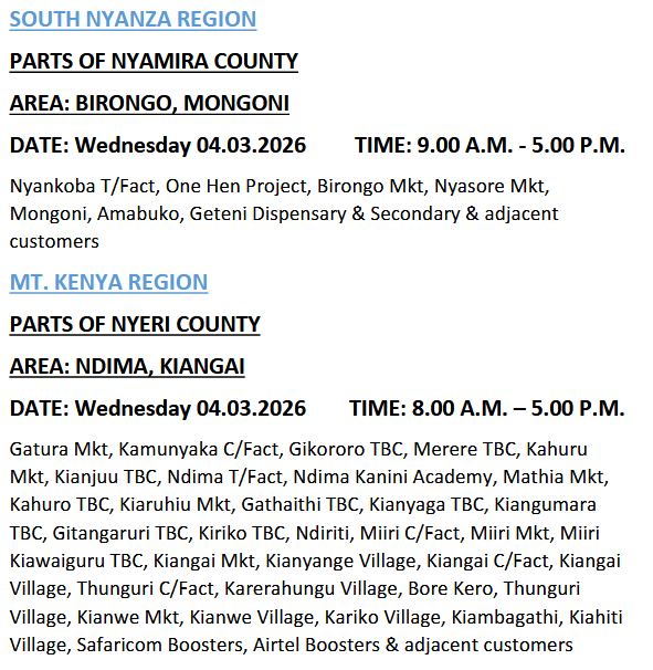 Kenya Power tweet media