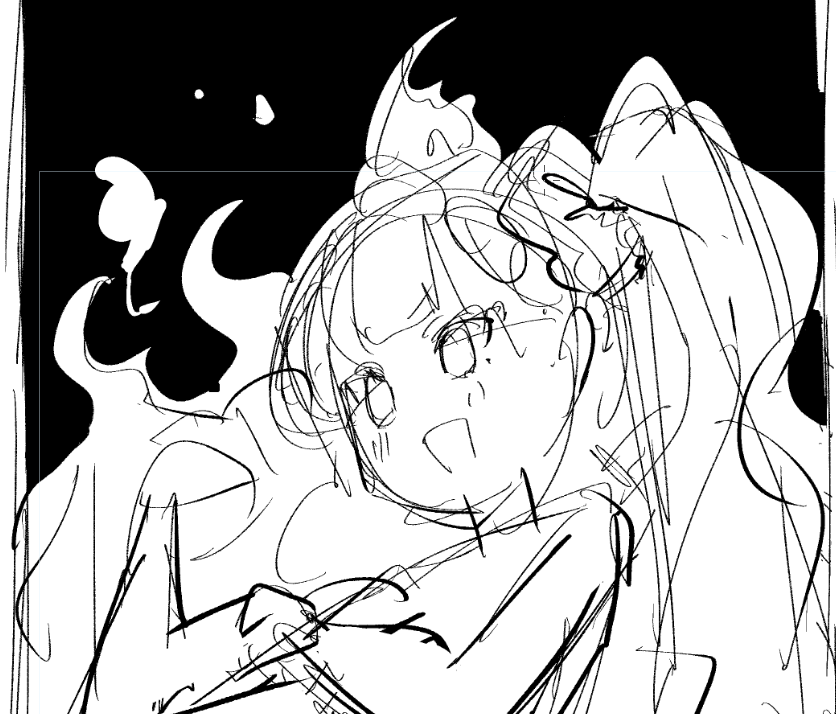 ネーム描いてる時、キャラの書きやすさで情報量違いすぎる
描きやすい⬅️➡️描きにくい 