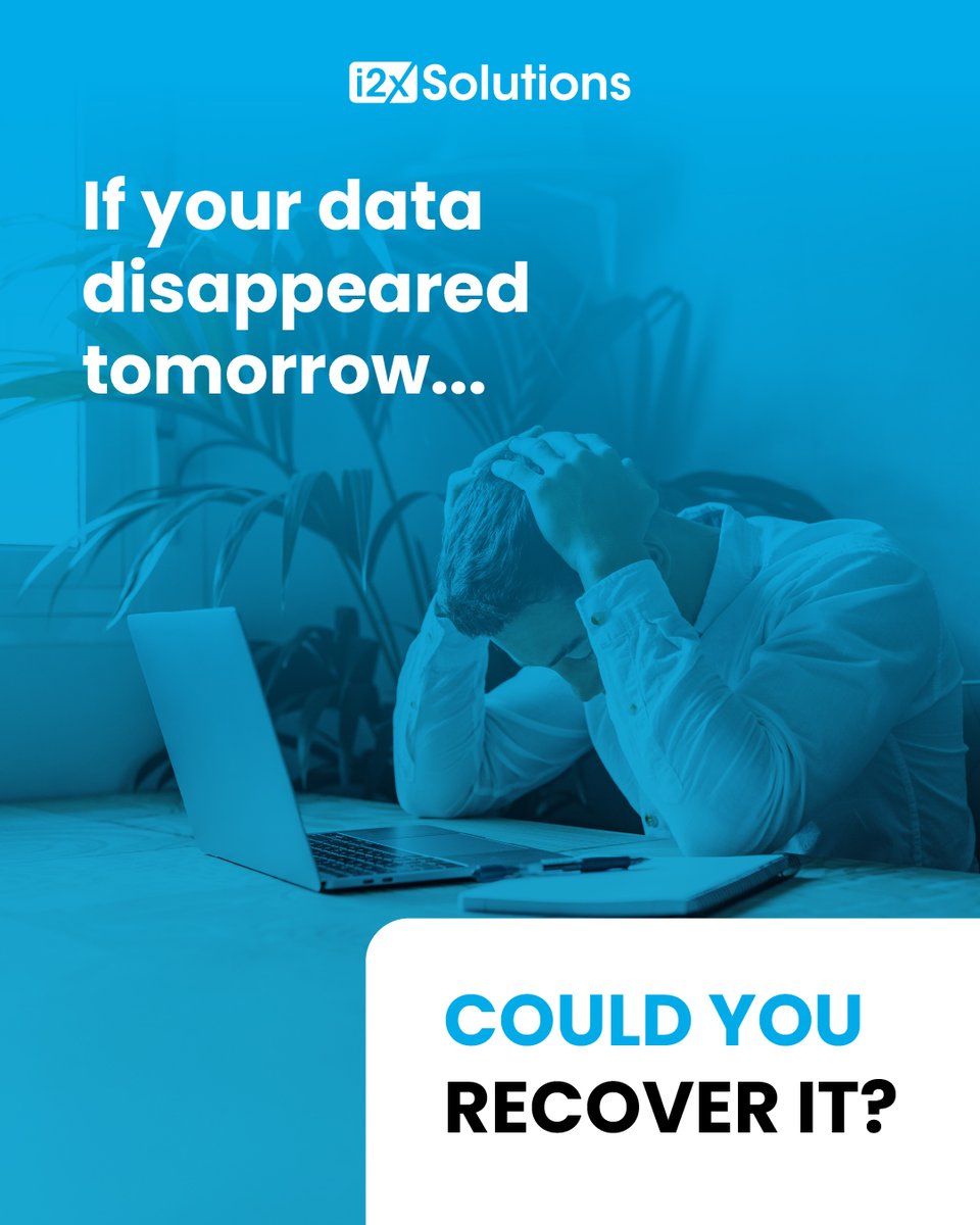 i2xsolutions's tweet image. World Backup Day is your reminder: It’s not if data loss happens. It’s when. ⏳

📞 (850) 692-3796
📧 web@i2xsolutions.com

#WorldBackupDay #BackupYourData #ManagedIT #BusinessSecurity #i2x #i2xSolutions #TechSupport #BusinessConsulting #ITTips