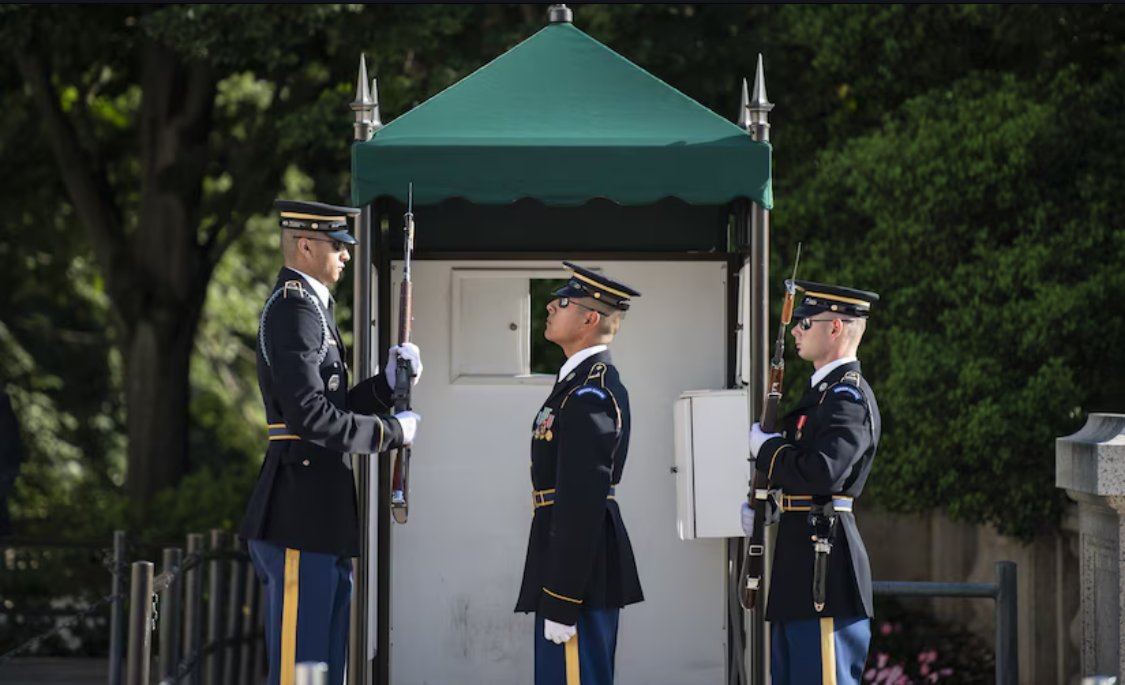Donald Trump has claimed Barron can't serve in the US military because he is too tall.

This is Malachi Hamber he is 1 inch taller than Barron.

He currently serves in the US military.