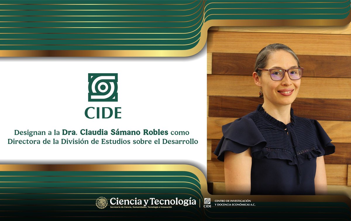 División de Estudios sobre el Desarrollo tweet media