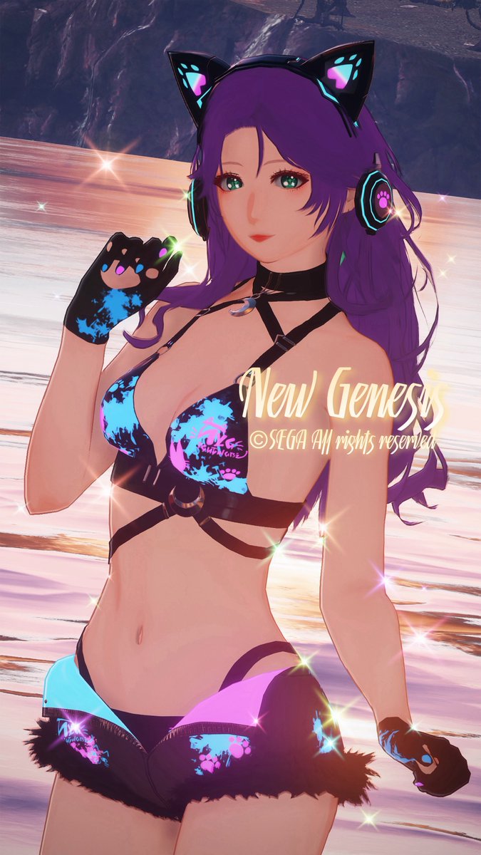 #メンテの日なのでssを貼る　⭐︎
#PSO2NGS_SS #PSO2NGS 
最近暖かいと思ってたのに！✨🐈‍⬛