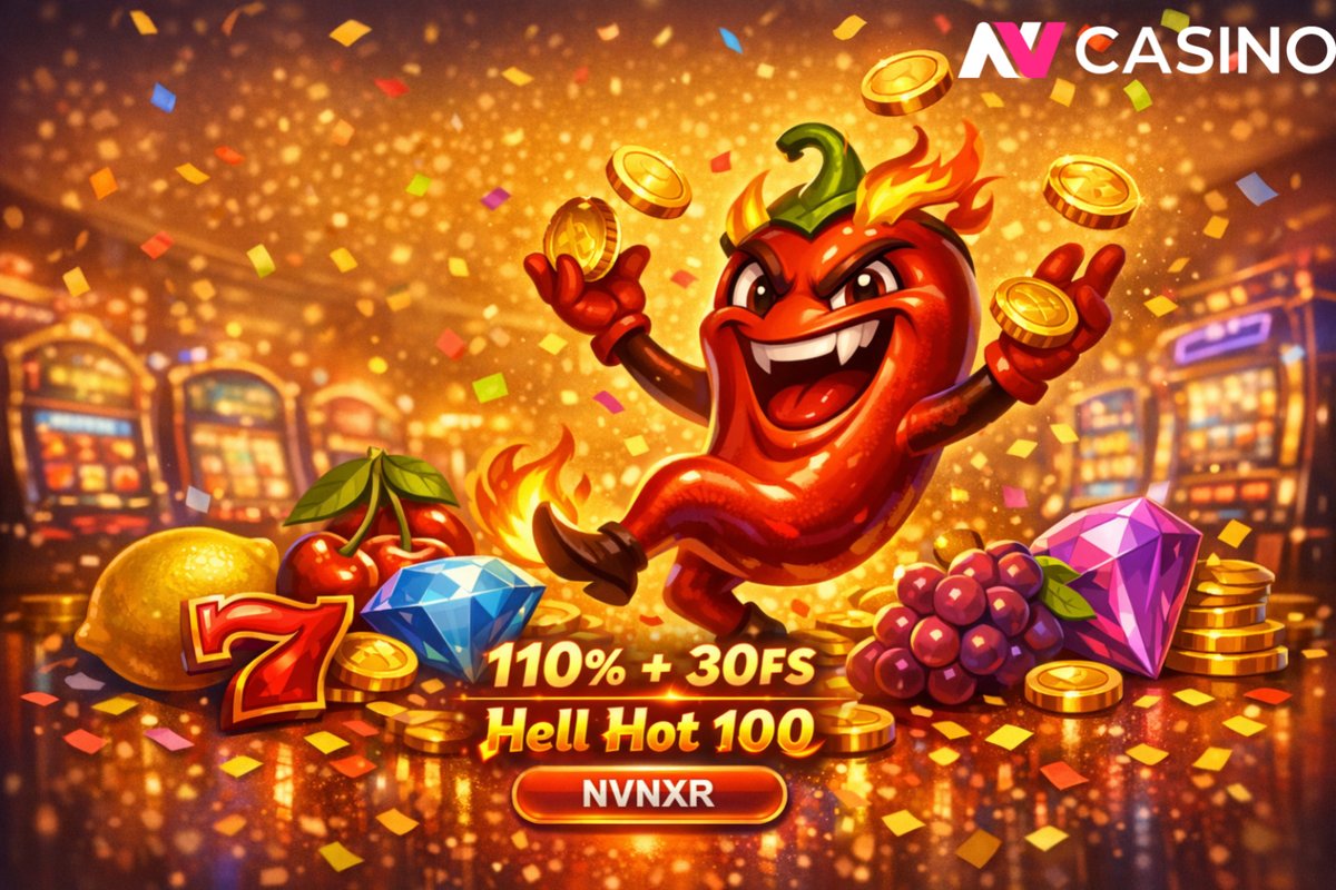 Chase your fortune! The game starts now!
NVNXR ➡️ Hell Hot 100
🪙Min. deposit: 15€
🪙Max.Bonus: 500€
🗓️Bonus active 3 days