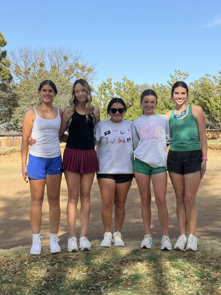 Lubbock-Cooper Girls Golf tweet media