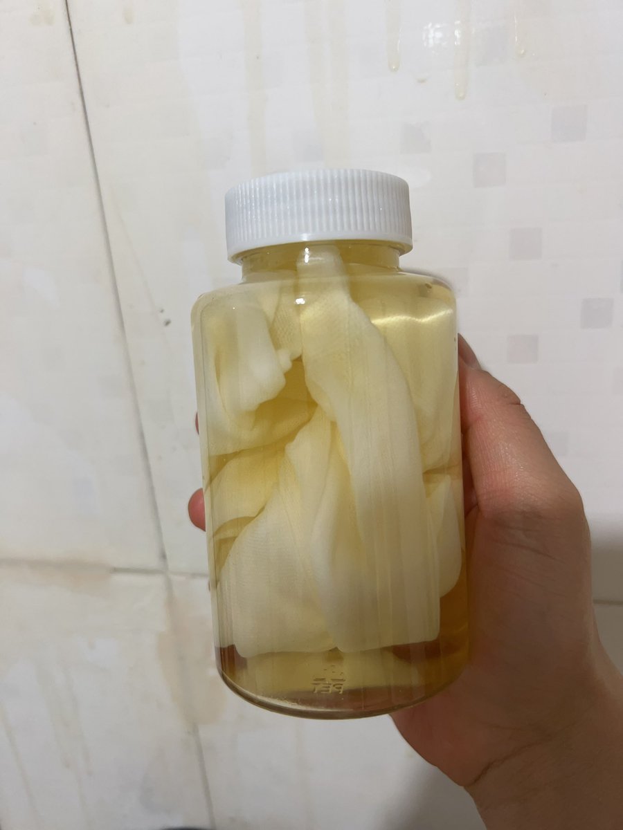 今日大份黄金，圣水泡白丝 #原味定制 #圣水黄金