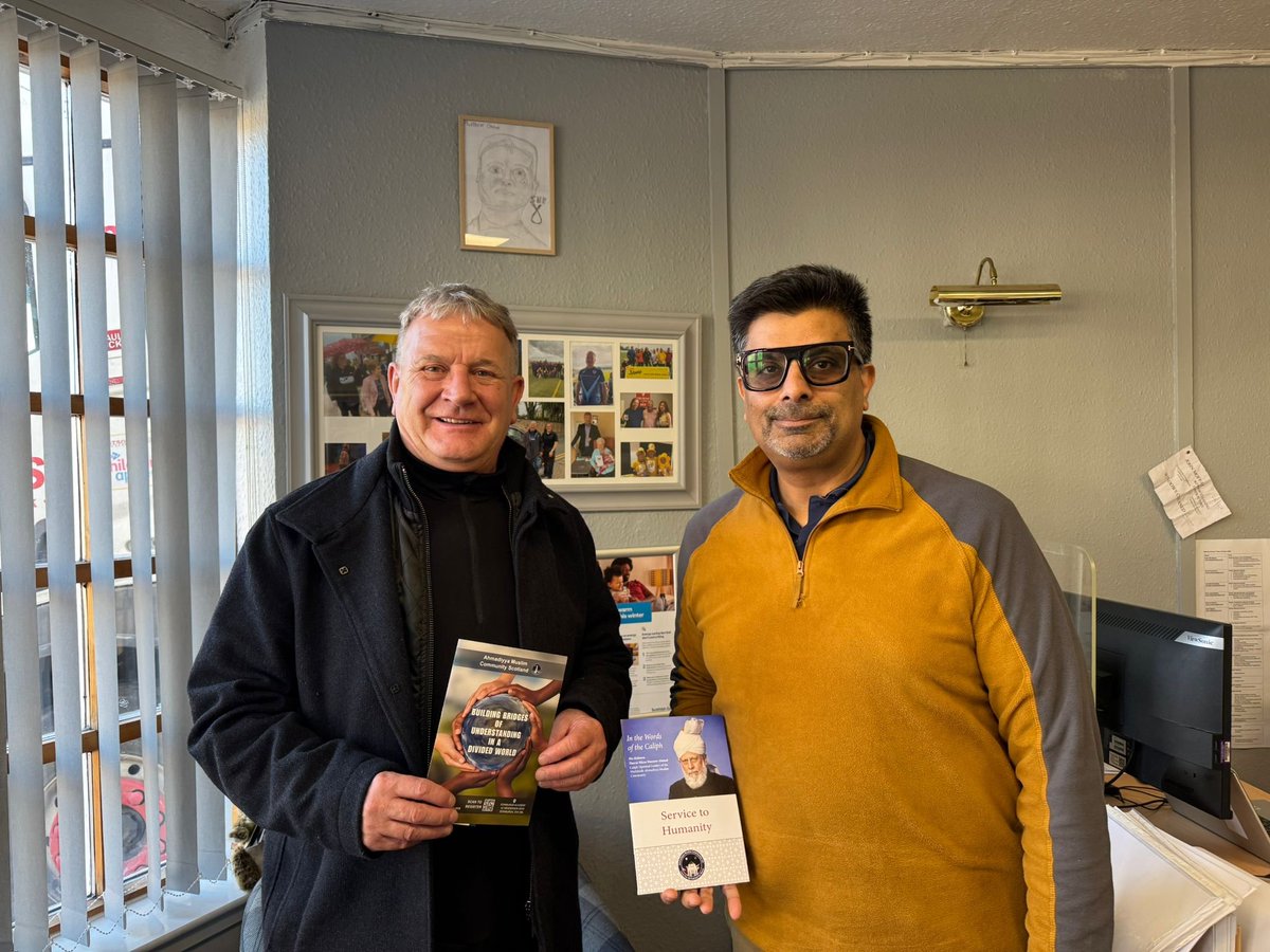 Ahmadiyya Scotland tweet media