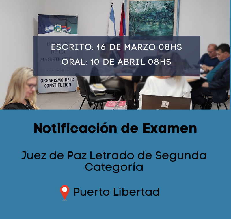 Consejo de la Magistratura de Misiones tweet media