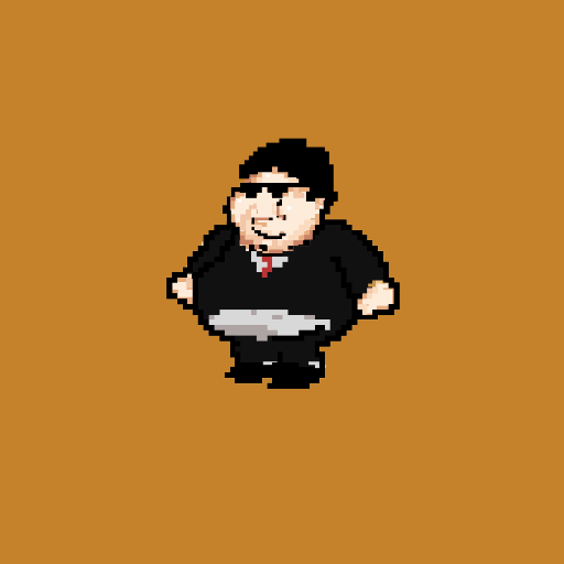 I bring to you "Phat Doods" , a collection of  1000 Misshapen and Obese pixelated characters for every Dood out there who has ever been picked on for looking different or weighing more than normal.

We've stalled long enough, it's finally time for each piece to find homes with a
