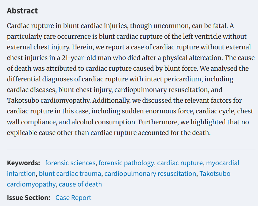 Forensic Sciences Research tweet media