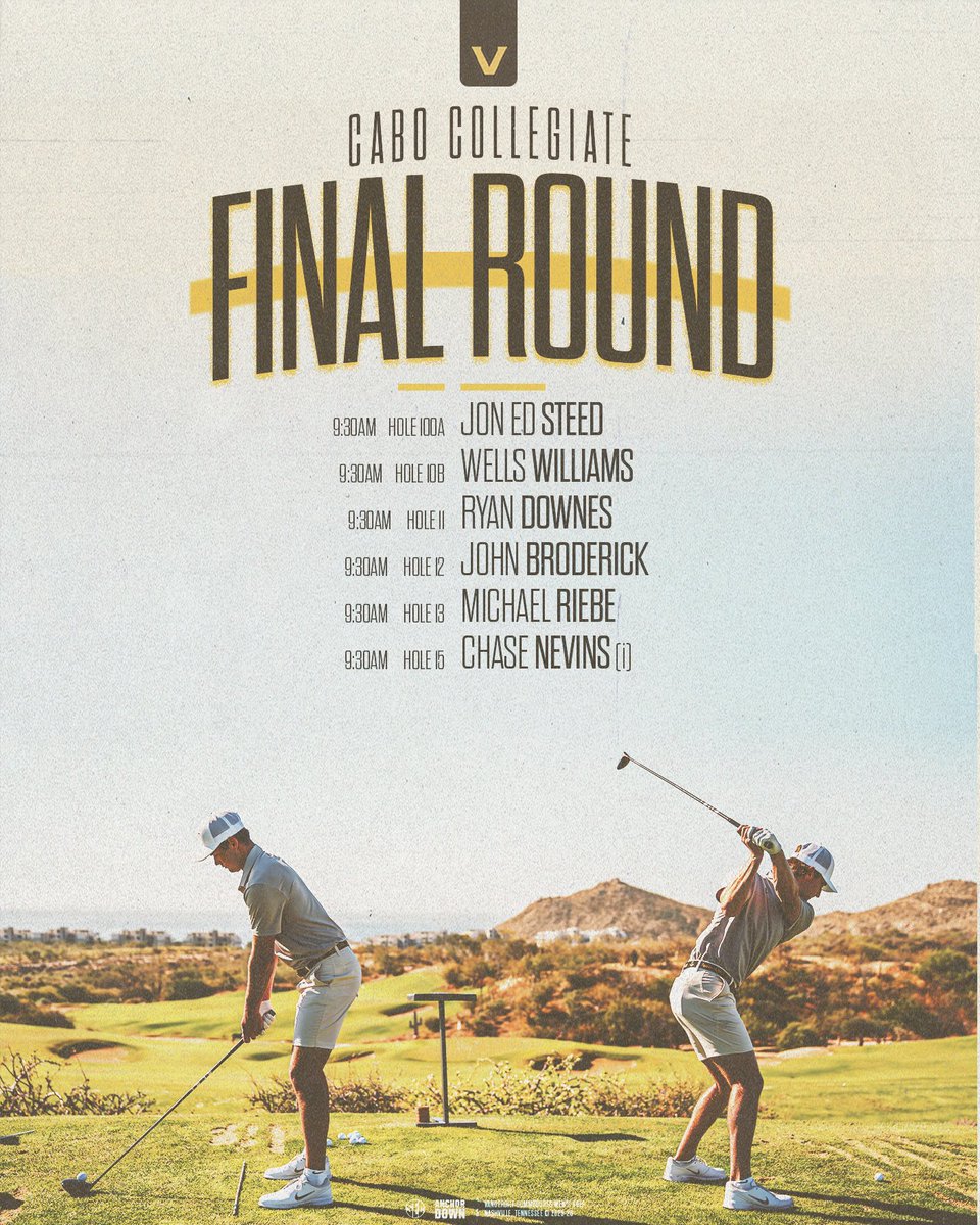 Vanderbilt Men's Golf tweet media