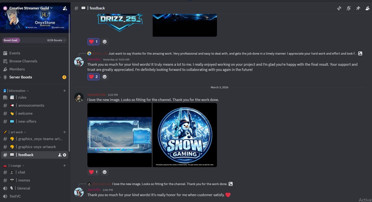 Graphiconyx ✦ Creative tweet media