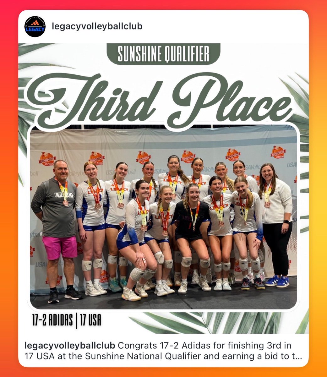 Sofie Williams Volleyball 2027 tweet media