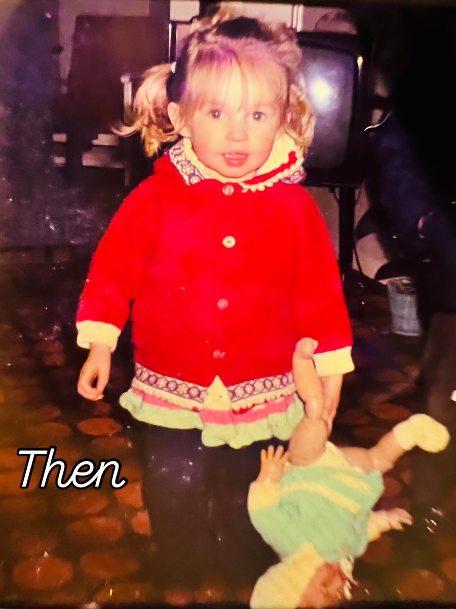 VinylJenDJ's tweet photo. I swapped dolls for headphones and Vinyl Records! 🎧🎶🪩

#dj #femaledj #thenandnow #vinyl #vinylrecords https://t.co/uS9OEalupv
