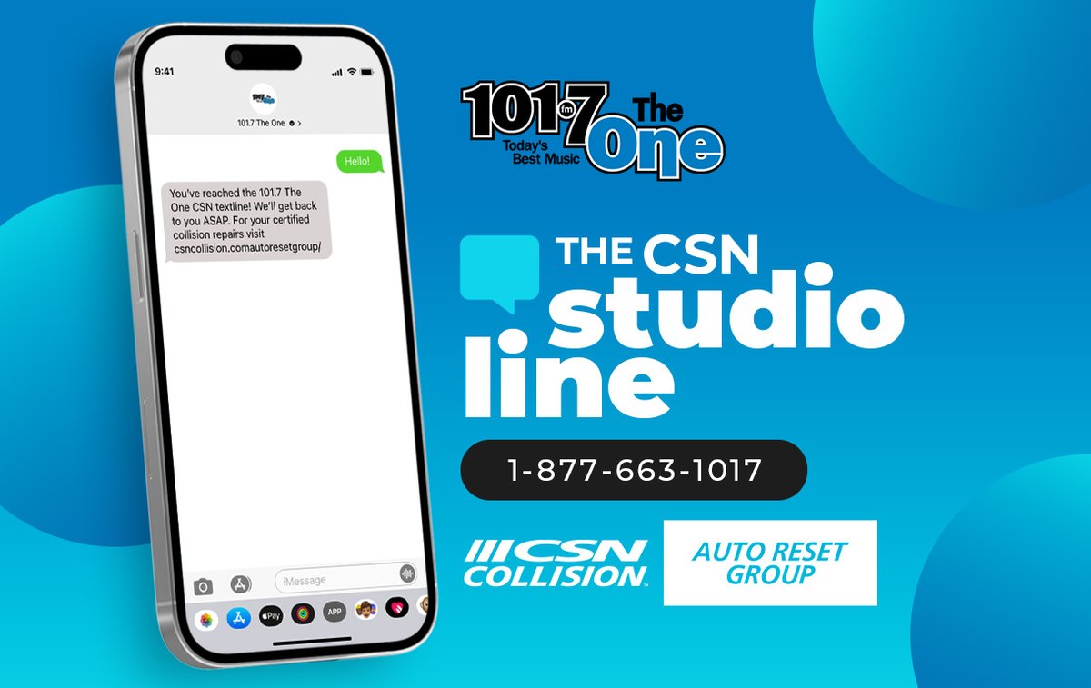 101.7 The One tweet media