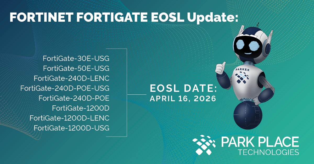 Park Place Technologies tweet media