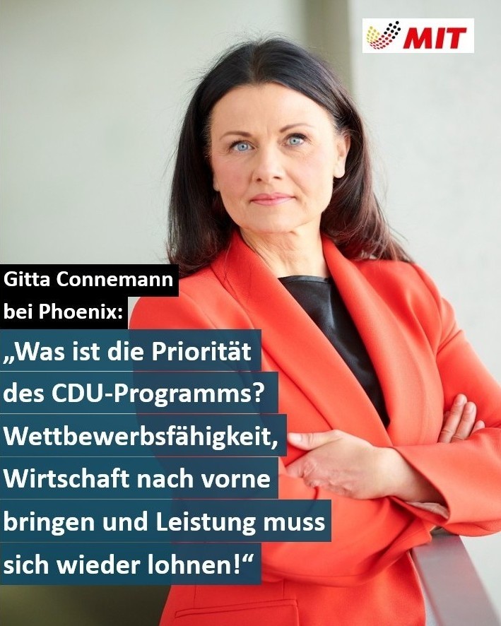 Mittelstands- und Wirtschaftsunion (MIT) tweet media