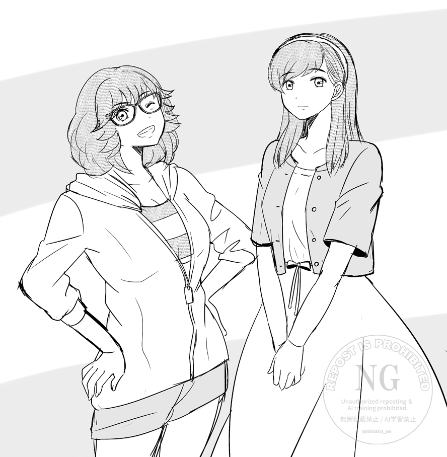 里＆つかさ練習～～～～～✍️