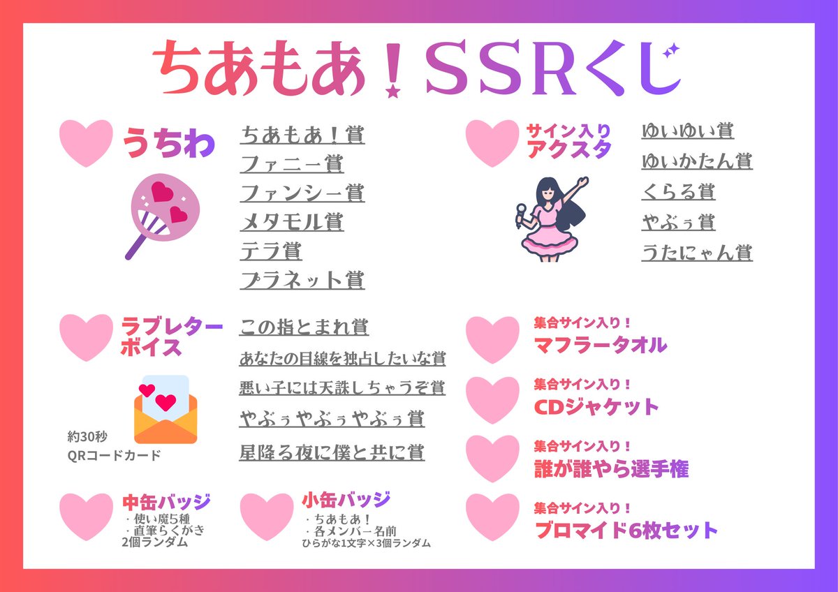 ここでしかゲット出来ない激レアグッズが出来ました✨✨✨✨✨ 自分も