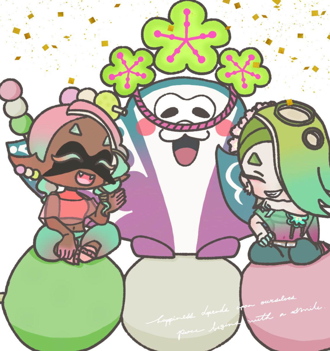 cerises0v0_spl's tweet photo. #3月3日はすりみ連合の日
#DeepcutDay
春🍡✨ 笑顔が似合う 3人♪
日付け変わるまで タグお借りシマス🌸 https://t.co/dqIP4cid7P