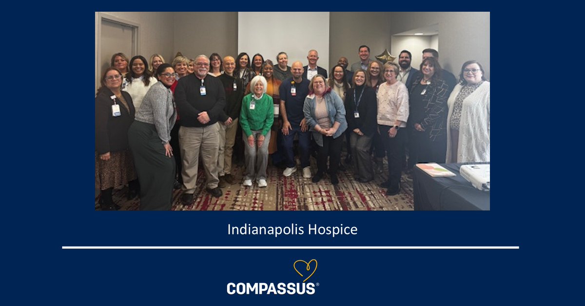 Our Ascension at Home together with Compassus home health and Compassus hospice teams in Indianapolis, IN, recently came together for a meaningful town hall filled with recognition, gratitude and celebration.

#Compassus #AscensionatHome #Hospice #HomeHealth #TownHall
